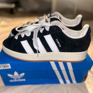 Adidas Campus 00s Black Gum Core 7.5 Men NEW